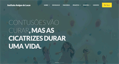 Desktop Screenshot of amigosdelucas.org.br